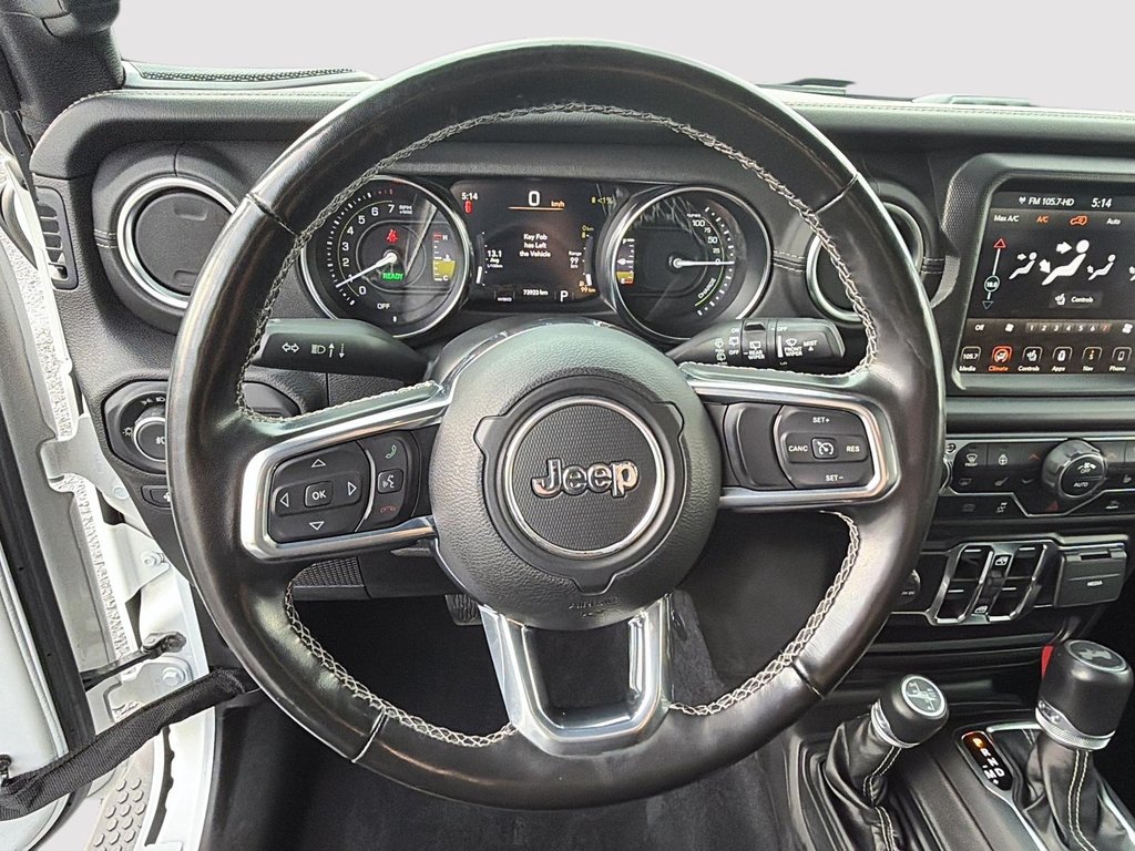 2022 Jeep Wrangler 4xe UNLIMITED SAHARA | TOIT SKY ONE TOUCH in St-Jean-Sur-Richelieu, Quebec - 12 - w1024h768px
