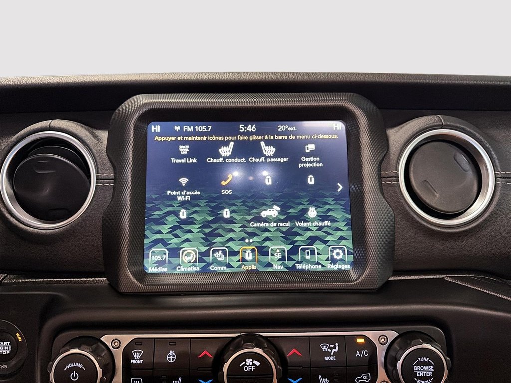 2022 Jeep Wrangler 4xe Unlimited Rubicon 4XE SKY ONE-TOUCH in St-Jean-Sur-Richelieu, Quebec - 19 - w1024h768px
