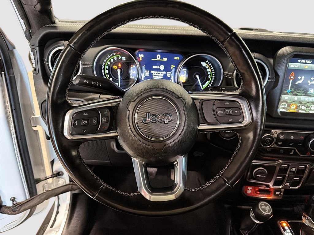 2022 Jeep Wrangler 4xe Unlimited Rubicon 4XE SKY ONE-TOUCH in St-Jean-Sur-Richelieu, Quebec - 12 - w1024h768px