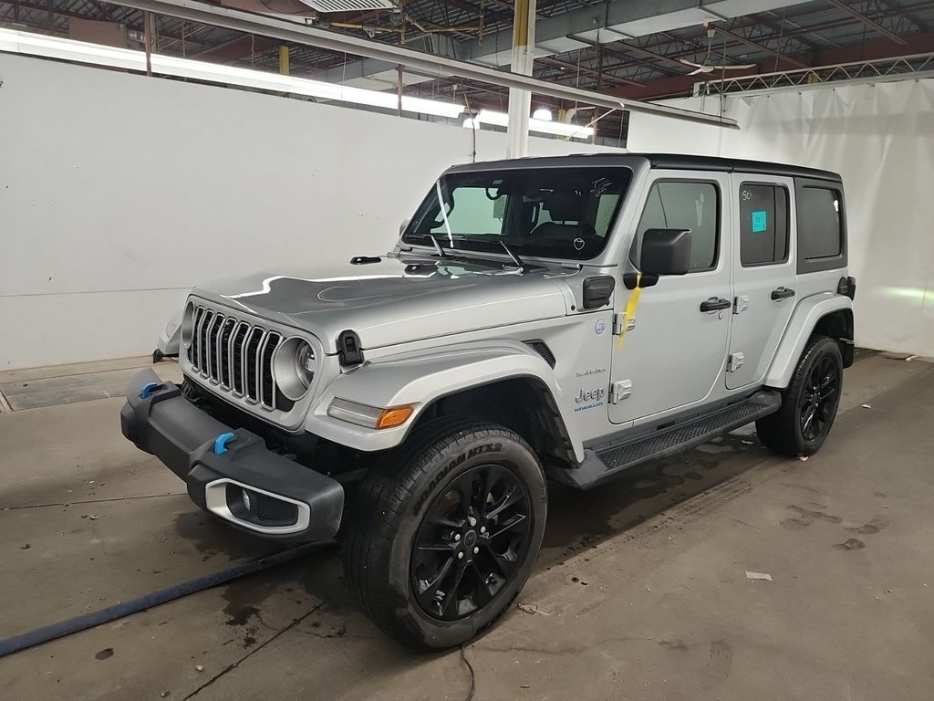 2024 Jeep Wrangler 4xe SAHARA 4XE // NAVIGATION // CUIR in St-Jean-Sur-Richelieu, Quebec - 4 - w1024h768px