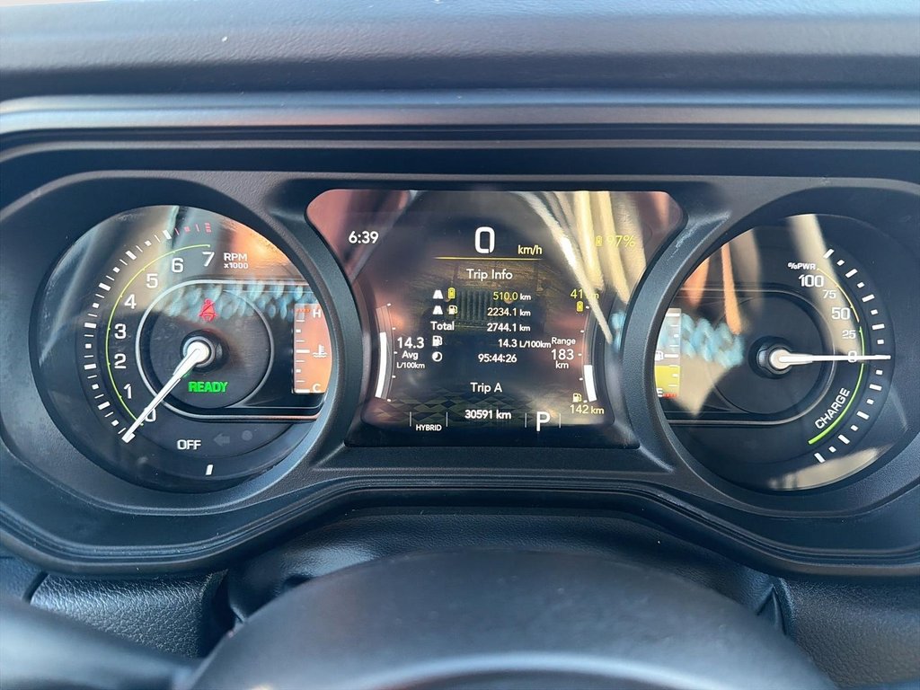 2024 Jeep Wrangler 4xe HIGH ALTITUDE 4XE // SKY ONE-TOUCH // CUIR in St-Jean-Sur-Richelieu, Quebec - 13 - w1024h768px