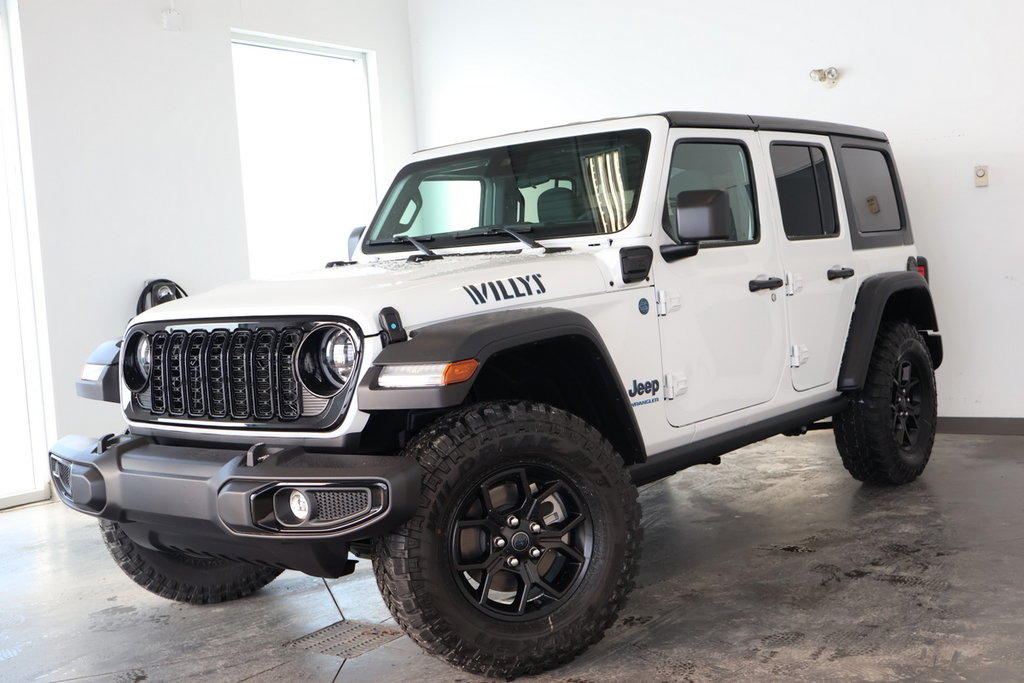 Jeep Wrangler 4xe WILLYS 2025 à St-Jean-Sur-Richelieu, Québec - 1 - w1024h768px