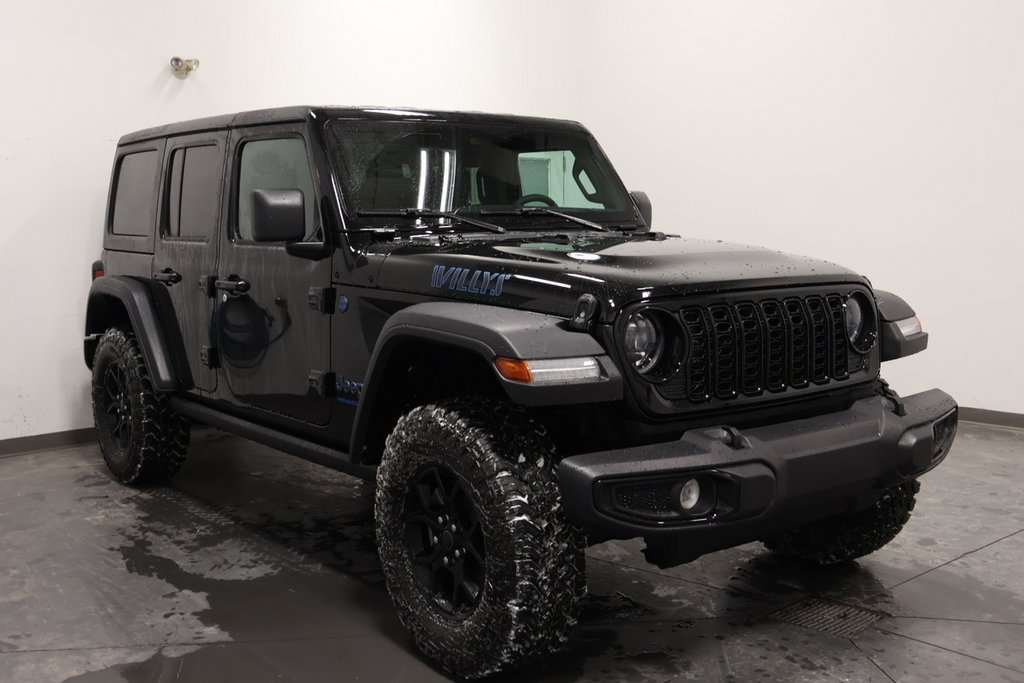 2025 Jeep Wrangler 4xe WILLYS in Sherbrooke, Quebec - 4 - w1024h768px