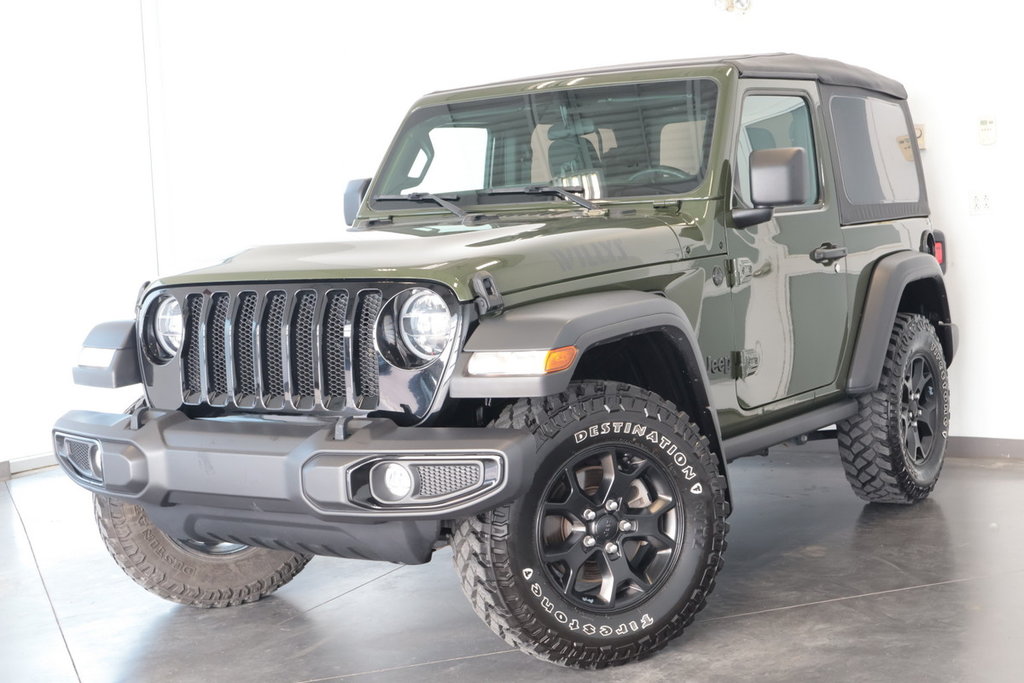 2021  Wrangler WILLYS 4X4 | ENSEMBLE TEMPS FROID in St-Jean-Sur-Richelieu, Quebec - 1 - w1024h768px