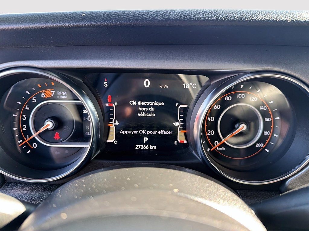 2023 Jeep Wrangler Sport S 3.6L V6 4X4 | SIEGES CHAUFFANTS in St-Jean-Sur-Richelieu, Quebec - 13 - w1024h768px