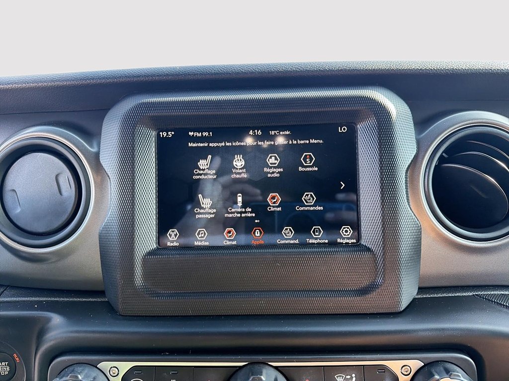 2023 Jeep Wrangler Sport S 3.6L V6 4X4 | SIEGES CHAUFFANTS in St-Jean-Sur-Richelieu, Quebec - 18 - w1024h768px