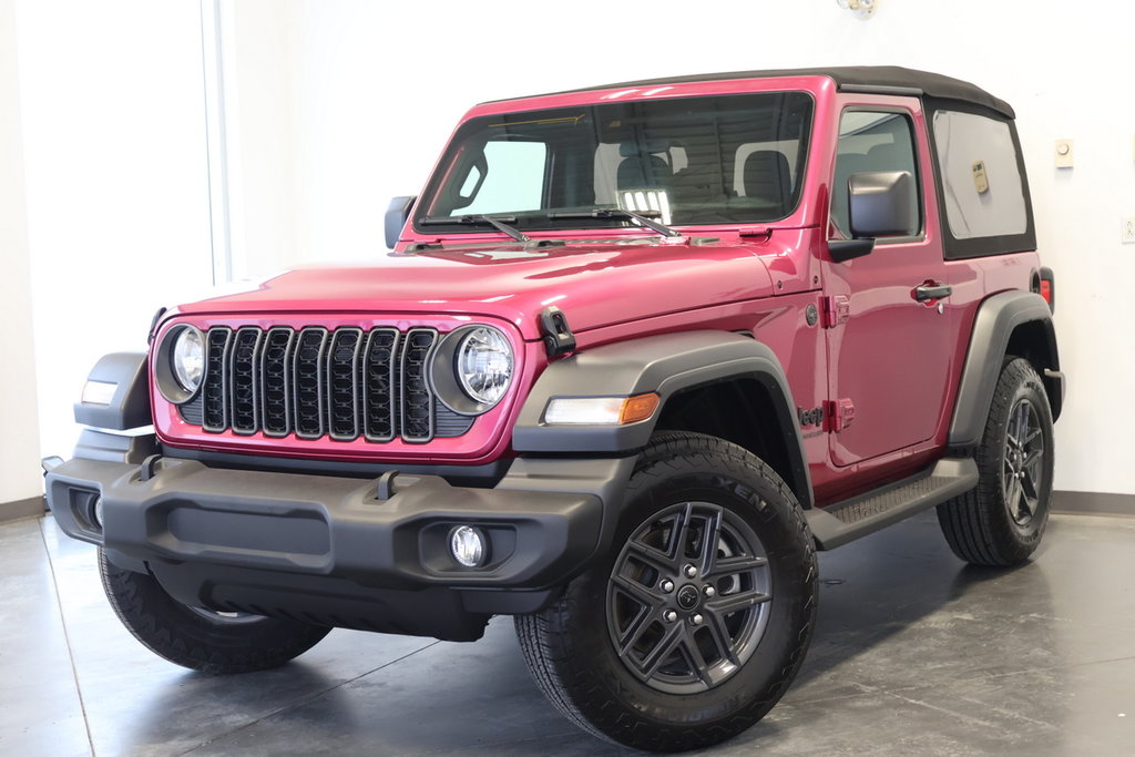 Jeep Wrangler Sport S 3.6L V6 4X4 CLIMATISEUR 2024 à St-Jean-Sur-Richelieu, Québec - 1 - w1024h768px