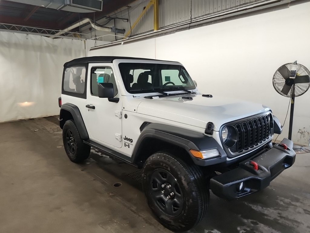 2024 Jeep Wrangler Sport 3.6L V6 4X4 Climatiseur in St-Jean-Sur-Richelieu, Quebec - 2 - w1024h768px