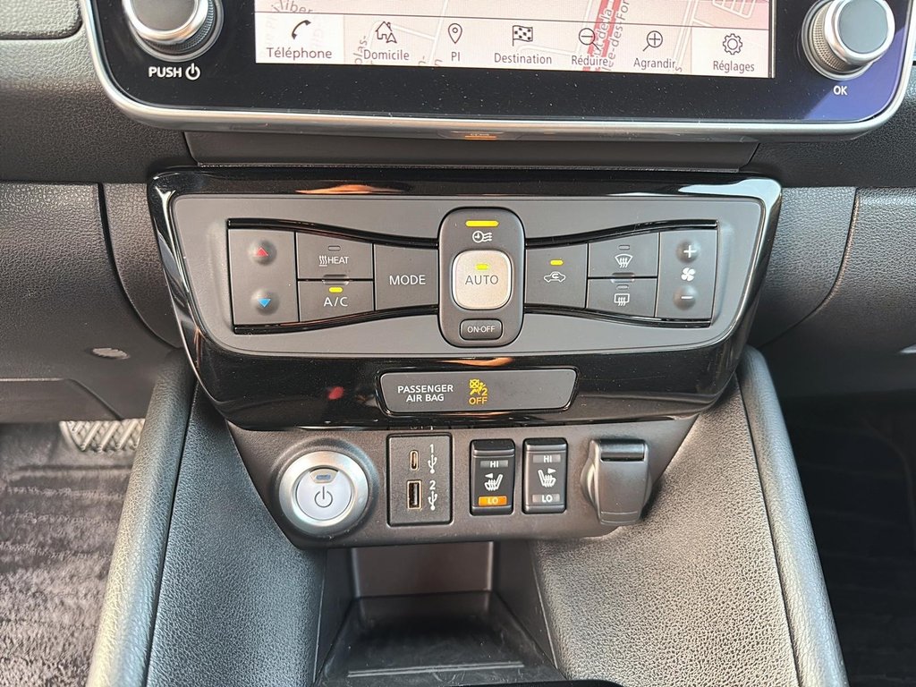 Nissan Leaf SV PLUS NAVIGATION 2023 à St-Jean-Sur-Richelieu, Québec - 14 - w1024h768px