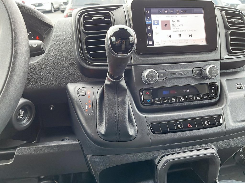 Ram PROMASTER CARGO VAN 1500 TRADESMAN W/ PASS SEAT 2025 à Sherbrooke, Québec - 13 - w1024h768px