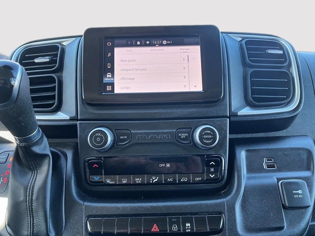 Ram ProMaster Cargo Van 2500 159'' HIGH ROOF // CARPLAY & ANDROID AUTO 2023 à St-Jean-Sur-Richelieu, Québec - 19 - w1024h768px