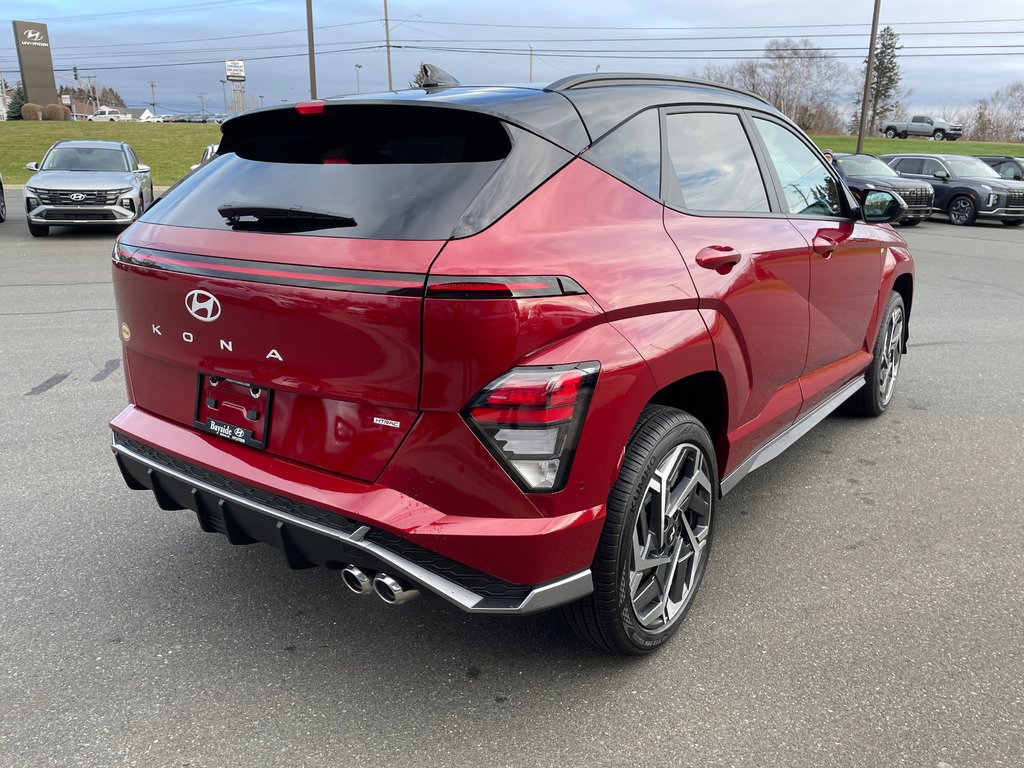 Kona 1.6T N Line Ultimate AWD w/Two-Tone Roof 2025 à Bathurst, Nouveau-Brunswick - 5 - w1024h768px