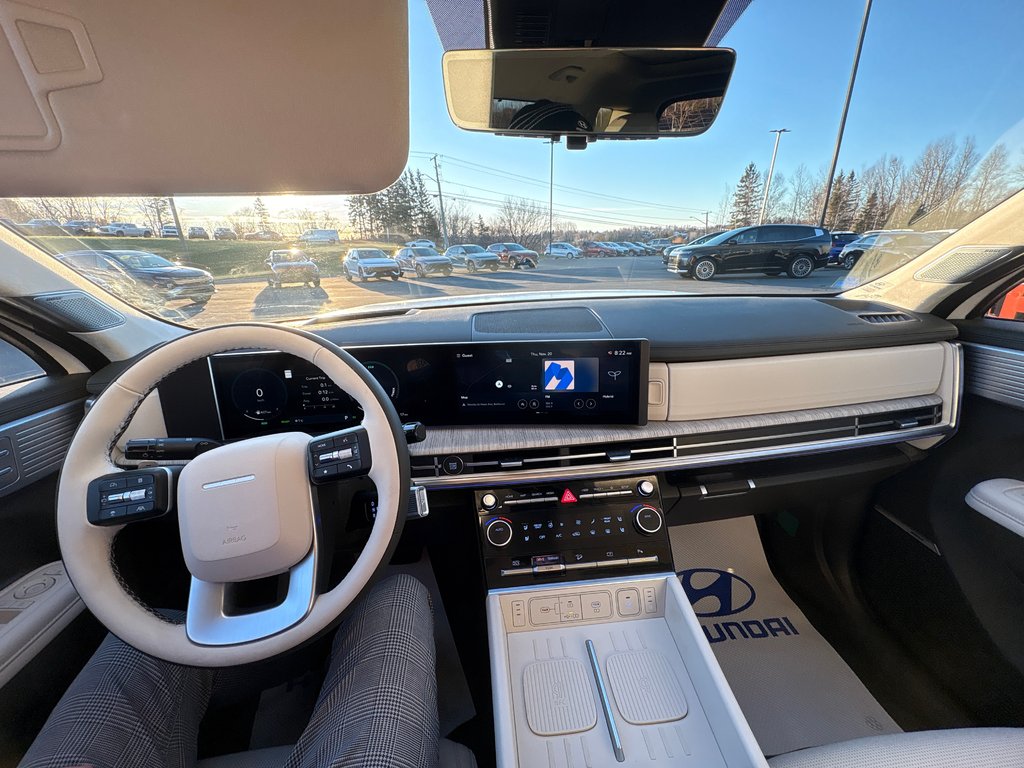 2026 Hyundai Santa Fe 1.6T Ultimate Calligraphy Hybrid AWD 6- Pass Beige in Bathurst, New Brunswick - 9 - w1024h768px