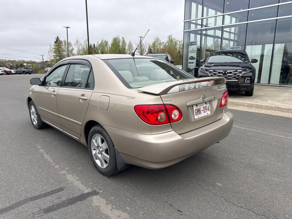 2006 Toyota Corolla in Bathurst, New Brunswick - 8 - w1024h768px
