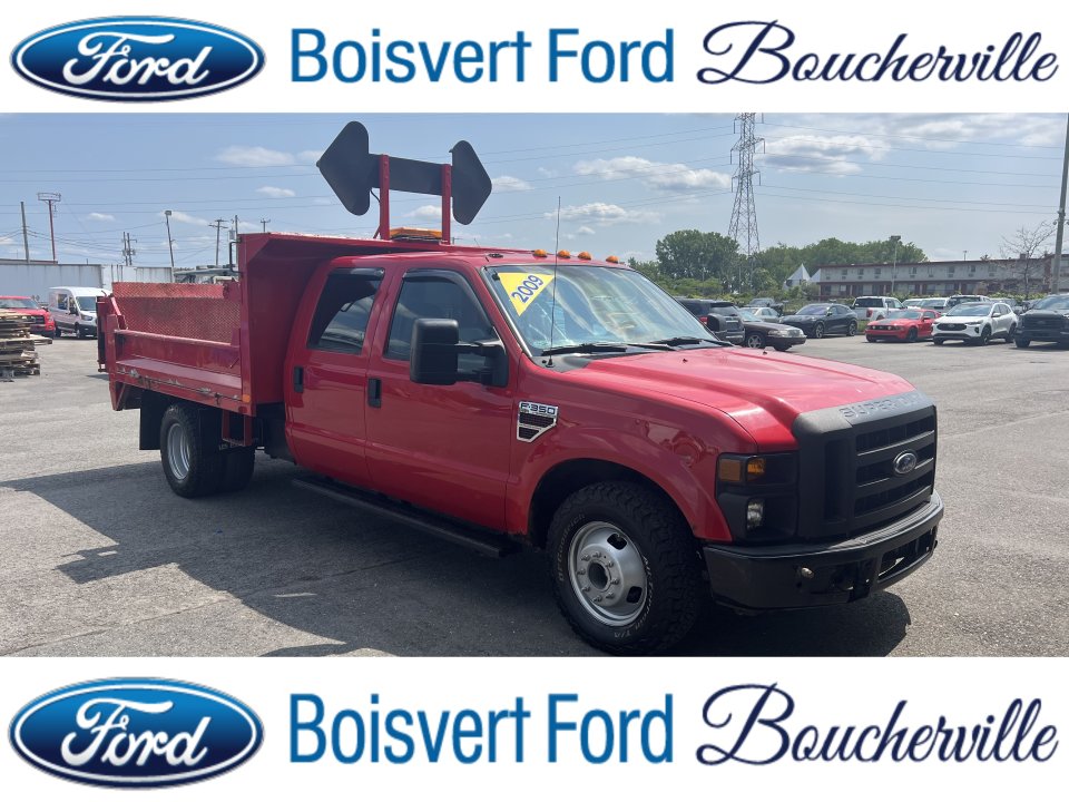 2009 Ford F-350 Cab Crew 2RM empat 176po cab à essieu 60po XL in Boucherville, Quebec - 1 - w1024h768px