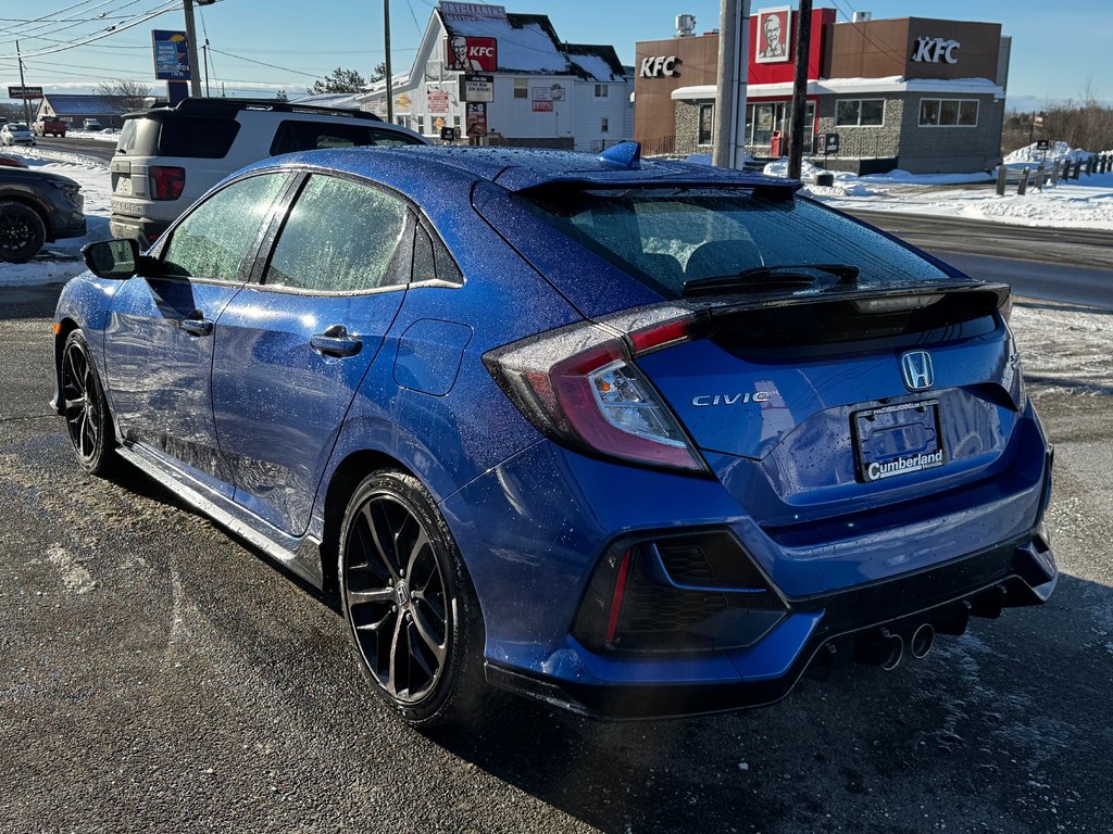 Honda CIVIC HATCHBACK SPORT TOURING 2021 à Amherst, Nouvelle-Écosse - 6 - w1024h768px