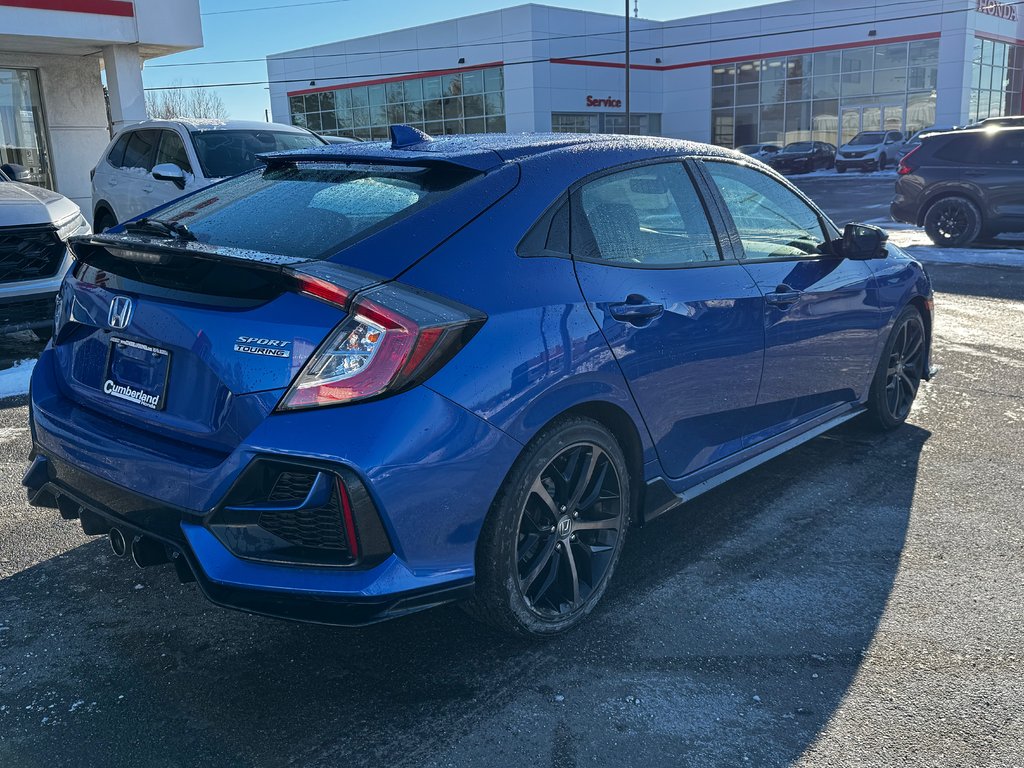 Honda CIVIC HATCHBACK SPORT TOURING 2021 à Amherst, Nouvelle-Écosse - 7 - w1024h768px