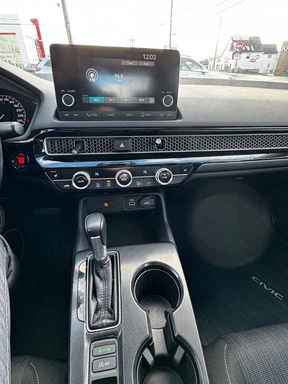 Honda CIVIC SEDAN EX 2022 à Amherst, Nouvelle-Écosse - 19 - w1024h768px