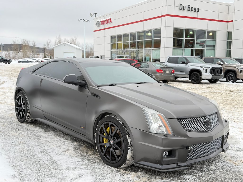 2011 Cadillac CTS-V Coupe ** EN BAS DU PRIX COÛTANT ** MANUELLE 650WHP /UNIQUE AU CANADA / GO AVANT L’HIVER in Thetford Mines, Quebec - 3 - w1024h768px