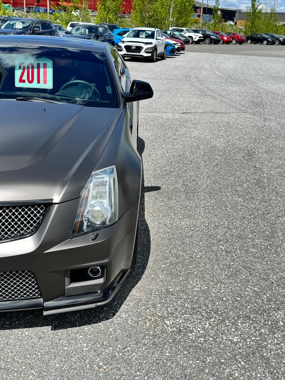 Cadillac CTS-V Coupe MANUELLE / STAGE 2 - 650 WHP / WRAP COMPLET / VÉHICULE RARE 2011 à Thetford Mines, Québec - 9 - w1024h768px