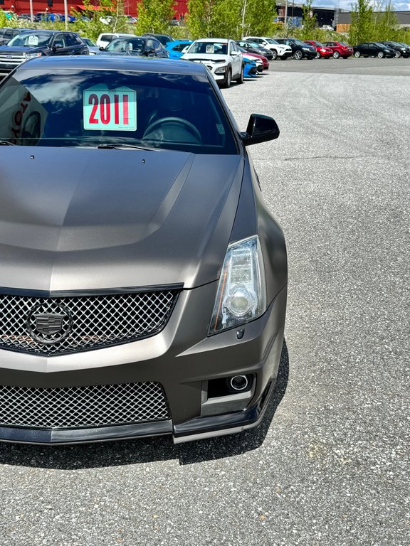 Cadillac CTS-V Coupe MANUELLE / STAGE 2 - 650 WHP / WRAP COMPLET / VÉHICULE RARE 2011 à Thetford Mines, Québec - 8 - w1024h768px