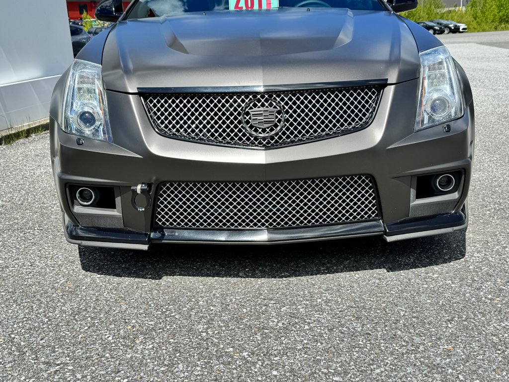 Cadillac CTS-V Coupe MANUELLE / STAGE 2 - 650 WHP / WRAP COMPLET / VÉHICULE RARE 2011 à Thetford Mines, Québec - 14 - w1024h768px
