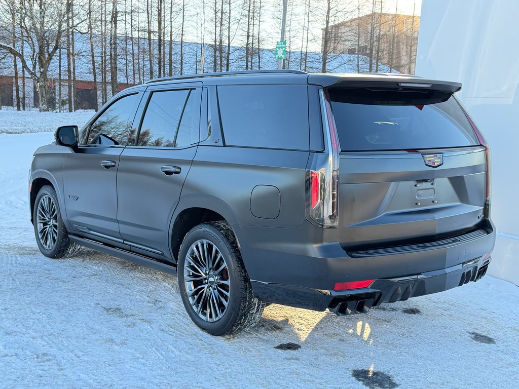 Cadillac Escalade V-SERIES / AWD / 682 HP / WRAP NOIR MAT / BAS KILOMETRAGE 2023 à Thetford Mines, Québec - 6 - w1024h768px