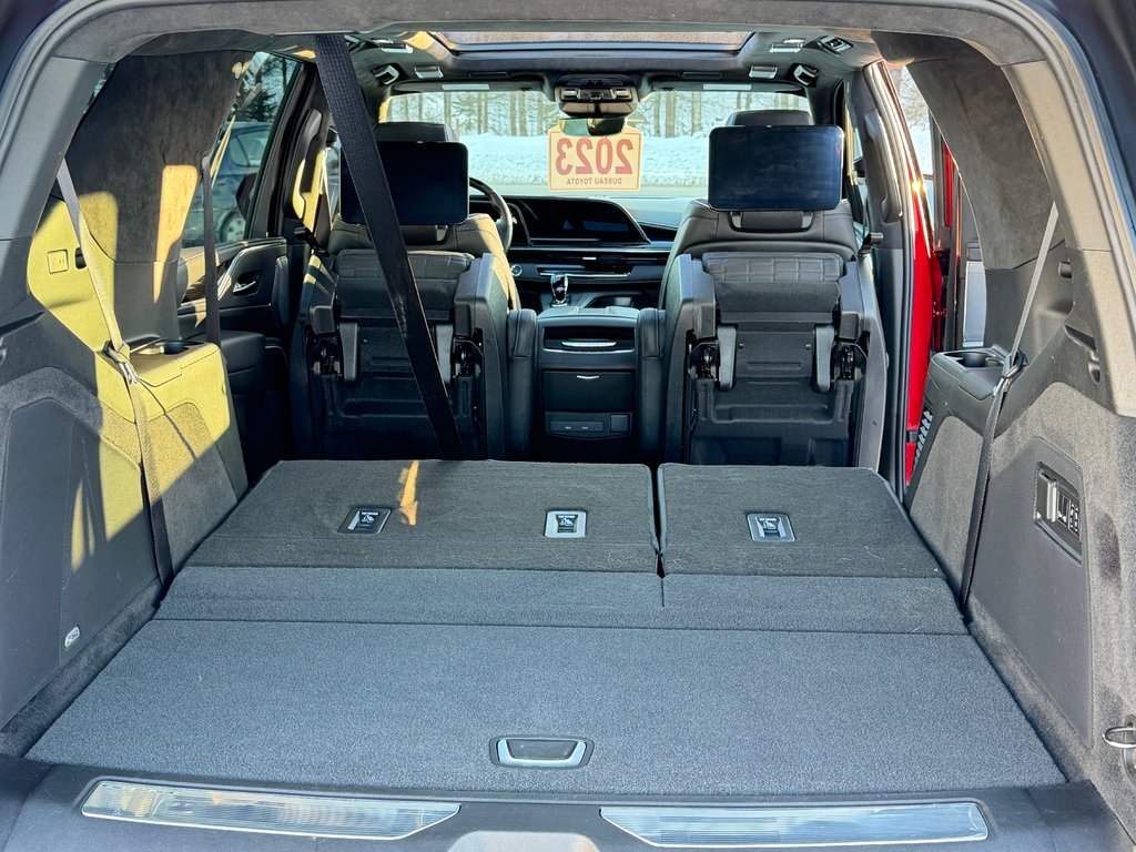 Cadillac Escalade V-SERIES / AWD / 682 HP / WRAP NOIR MAT / BAS KILOMETRAGE 2023 à Thetford Mines, Québec - 79 - w1024h768px