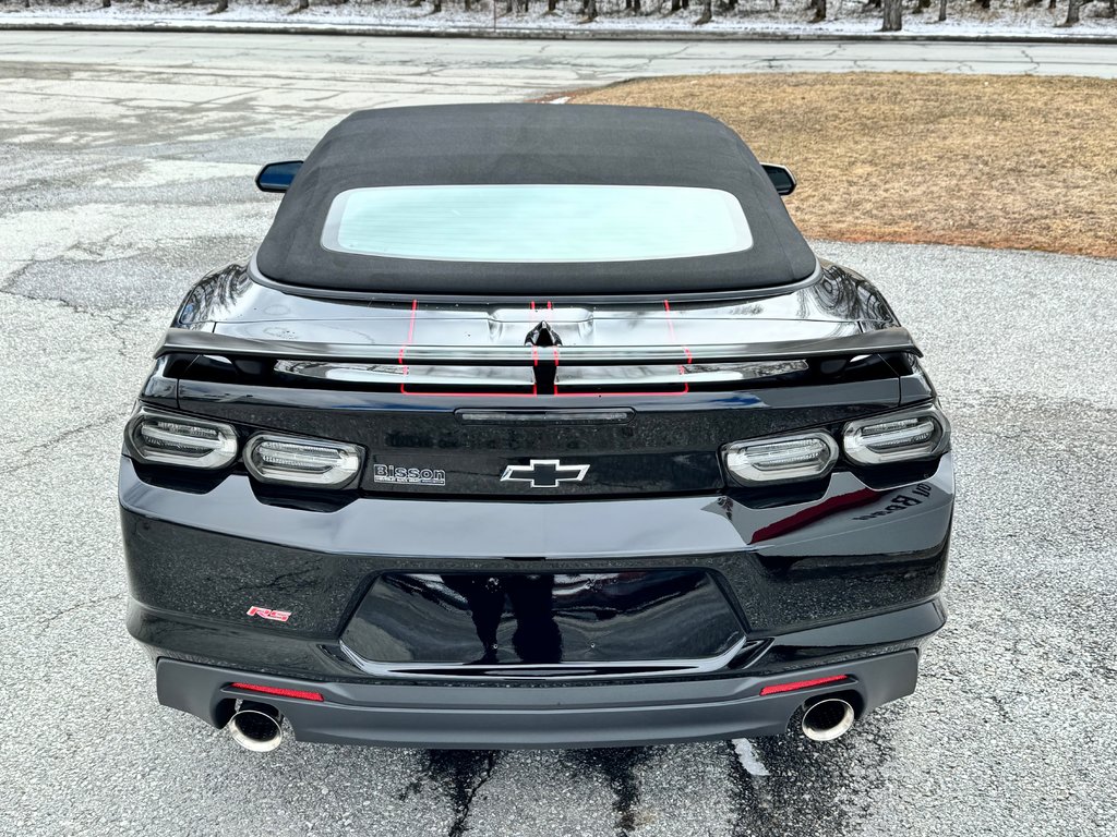 2023 Chevrolet Camaro CONVERTIBLE / BAS KILOMÉTRAGE / MOTEUR 6.2L / JUPE AVANT / IMPECCABLE in Thetford Mines, Quebec - 71 - w1024h768px