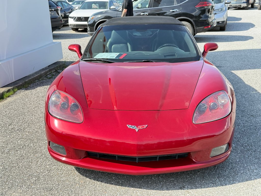 2008 Chevrolet Corvette CONVERTIBLE / 3LT  / MANUEL /  FREINS NEUFS / WOW in Thetford Mines, Quebec - 58 - w1024h768px