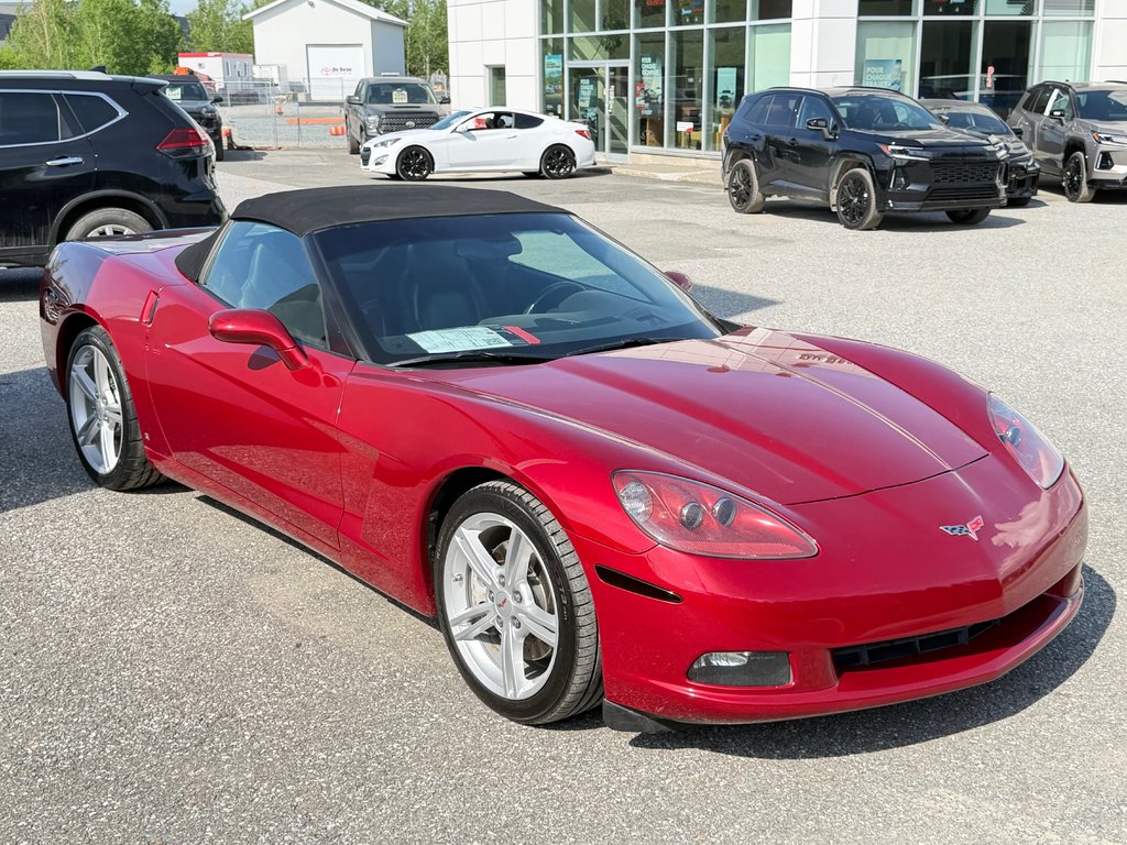 2008 Chevrolet Corvette CONVERTIBLE / 3LT  / MANUEL /  FREINS NEUFS / WOW in Thetford Mines, Quebec - 59 - w1024h768px