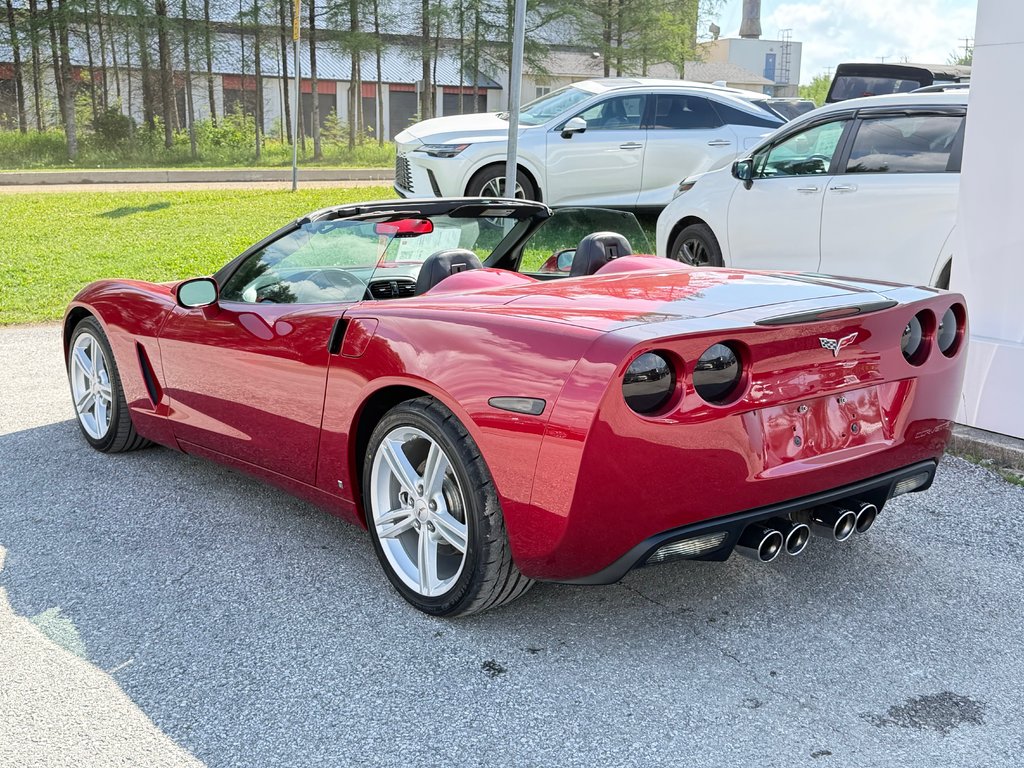 2008 Chevrolet Corvette CONVERTIBLE / 3LT  / MANUEL /  FREINS NEUFS / WOW in Thetford Mines, Quebec - 7 - w1024h768px