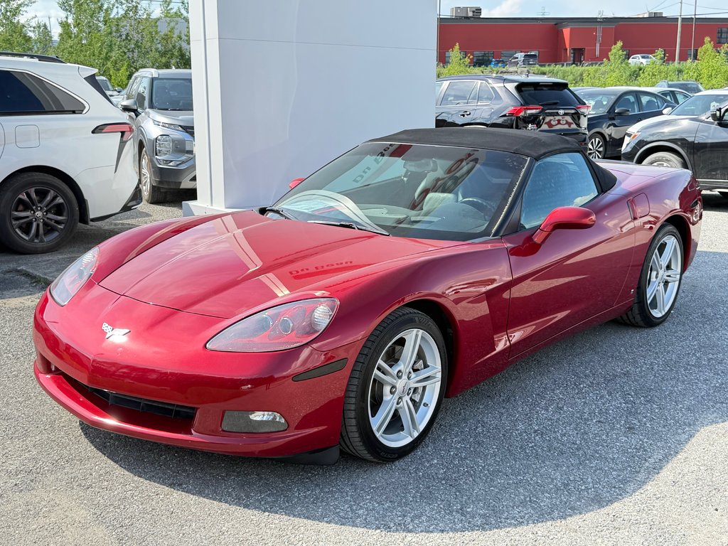 2008 Chevrolet Corvette CONVERTIBLE / 3LT  / MANUEL /  FREINS NEUFS / WOW in Thetford Mines, Quebec - 57 - w1024h768px