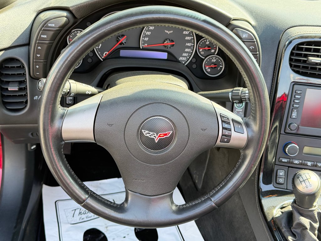 2008 Chevrolet Corvette CONVERTIBLE / 3LT  / MANUEL /  FREINS NEUFS / WOW in Thetford Mines, Quebec - 32 - w1024h768px