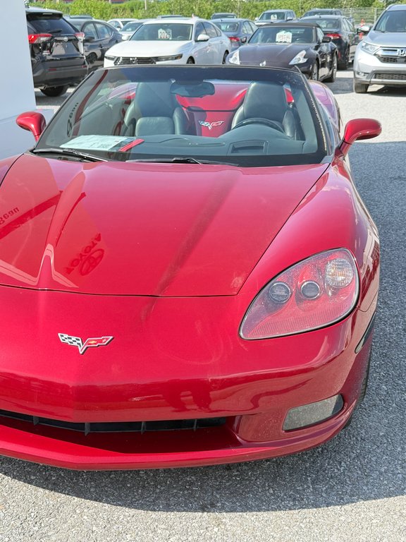 2008 Chevrolet Corvette CONVERTIBLE / 3LT  / MANUEL /  FREINS NEUFS / WOW in Thetford Mines, Quebec - 9 - w1024h768px