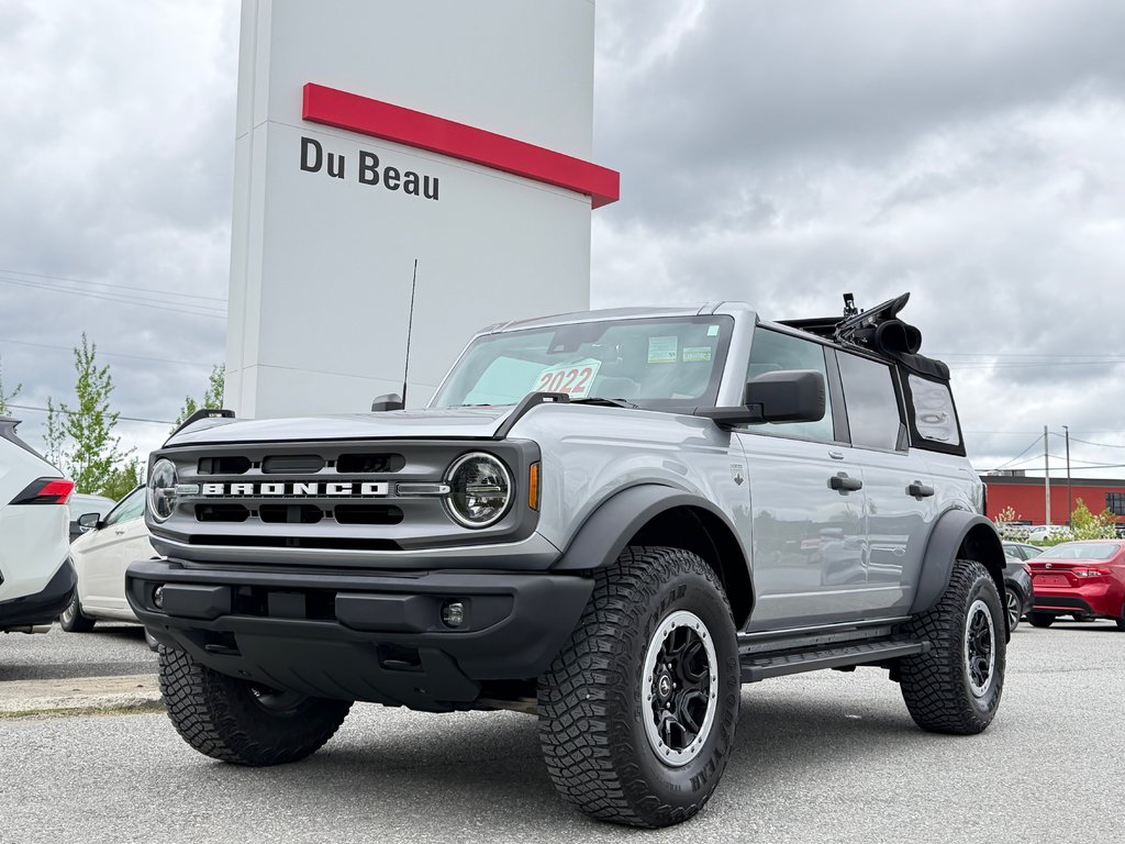 Ford Bronco CONVERTIBLE / BIG BEND - SASQUATCH / PNEUS 35 / LOOK WOW ! / 2022 à Thetford Mines, Québec - 1 - w1024h768px