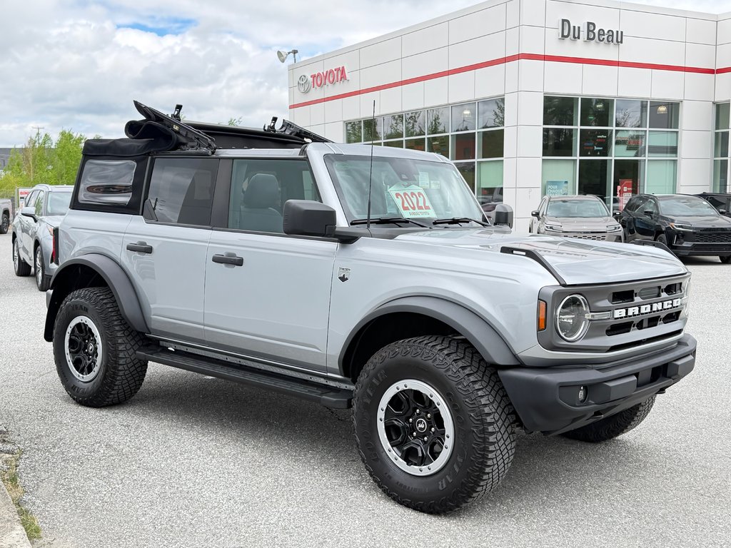 Ford Bronco CONVERTIBLE / BIG BEND - SASQUATCH / PNEUS 35 / LOOK WOW ! / 2022 à Thetford Mines, Québec - 2 - w1024h768px
