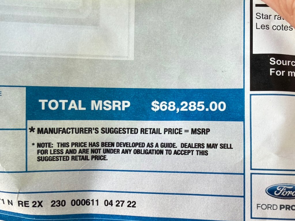 Ford F-150 F150 / SUPERCREW / TRÈS RARE 5.0 L !! 76.500KM / 2022 à Thetford Mines, Québec - 61 - w1024h768px