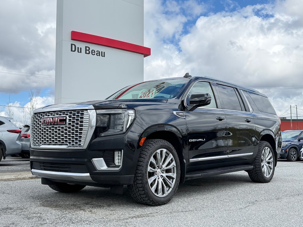GMC Yukon XL DENALI / PNEUS HOMOLOGUES / MOTEUR 6.2L / WOW 2021 à Thetford Mines, Québec - 1 - w1024h768px