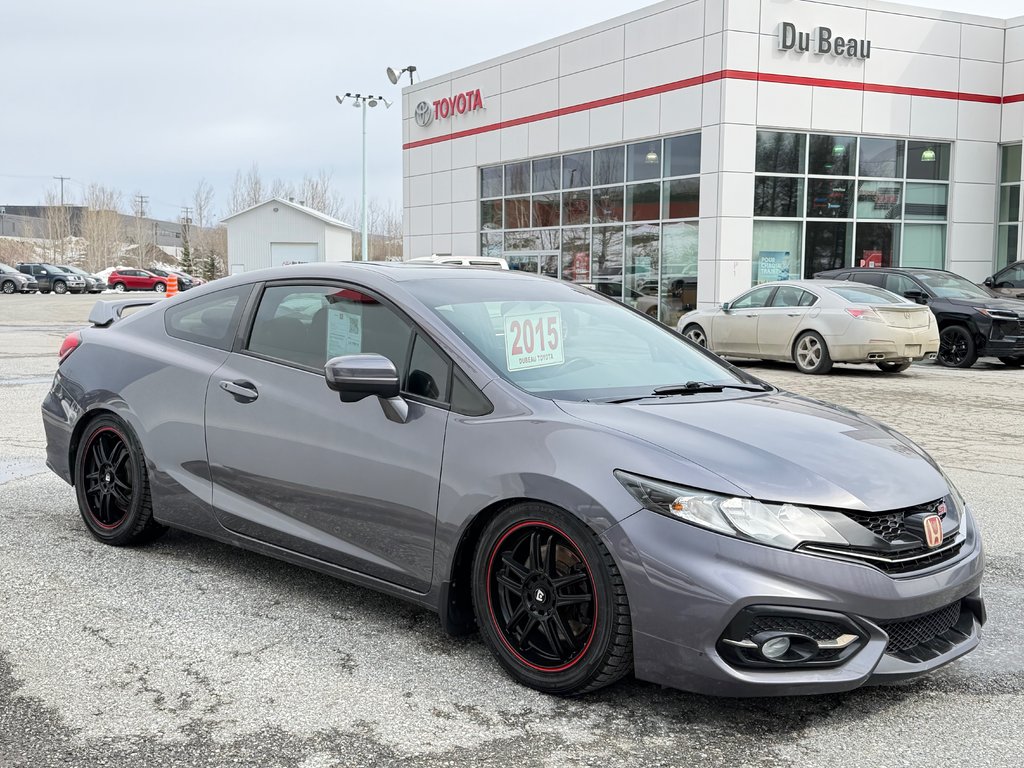 2015 Honda Civic Coupe SI / MANUELLE / DROPPÉ / TRÈS BAS KILOS / GO !!! / in Thetford Mines, Quebec - 3 - w1024h768px