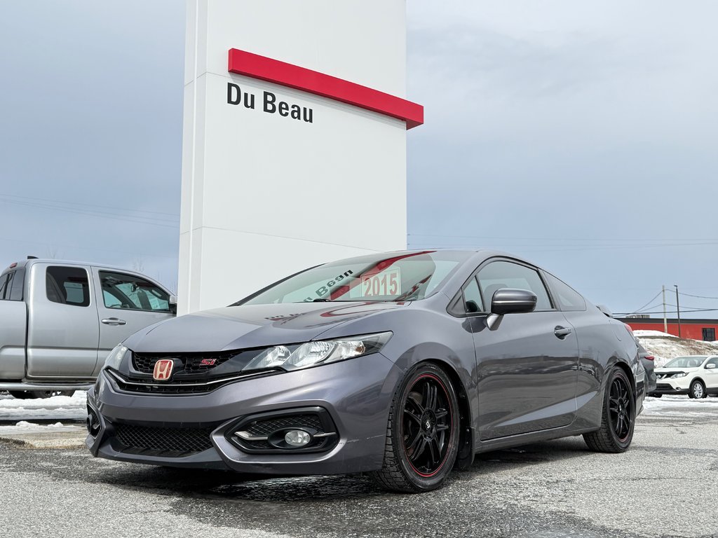 2015 Honda Civic Coupe SI / MANUELLE / DROPPÉ / TRÈS BAS KILOS / GO !!! / in Thetford Mines, Quebec - 1 - w1024h768px