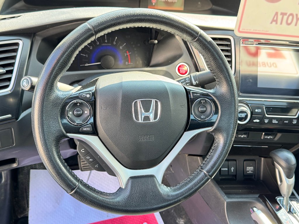 Honda Civic Sedan EX / AUTOM / AC / MEILLEUR PRIX EN VILLE  / 2015 à Thetford Mines, Québec - 29 - w1024h768px