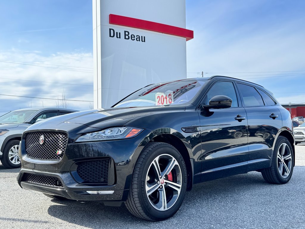 Jaguar F-PACE S PACE / TRÈS PROPRE / INSPECTÉ / TRÈS RARE / 2018 à Thetford Mines, Québec - 1 - w1024h768px