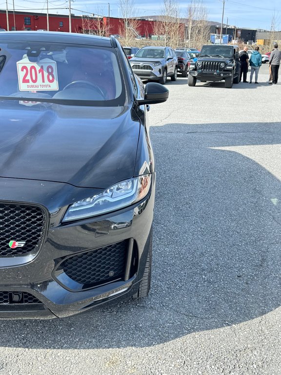 Jaguar F-PACE S PACE / TRÈS PROPRE / INSPECTÉ / TRÈS RARE / 2018 à Thetford Mines, Québec - 9 - w1024h768px