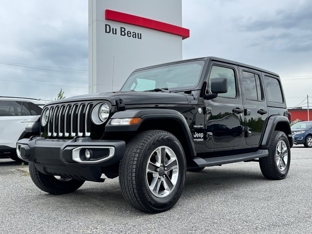 Jeep Wrangler Unlimited SAHARA / 2 TOIT / PRIX IMBATTABLE / 2019 à Thetford Mines, Québec - 1 - w1024h768px