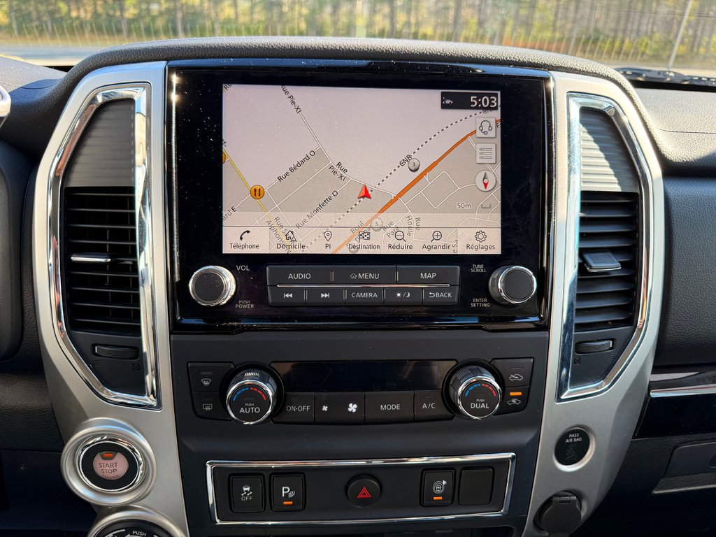 Nissan Titan SV 4X4 / V8 / SEULEMENT 60 976 km / IMPECCABLE / 1 SEUL PROPRIÉTAIRE 2020 à Thetford Mines, Québec - 37 - w1024h768px