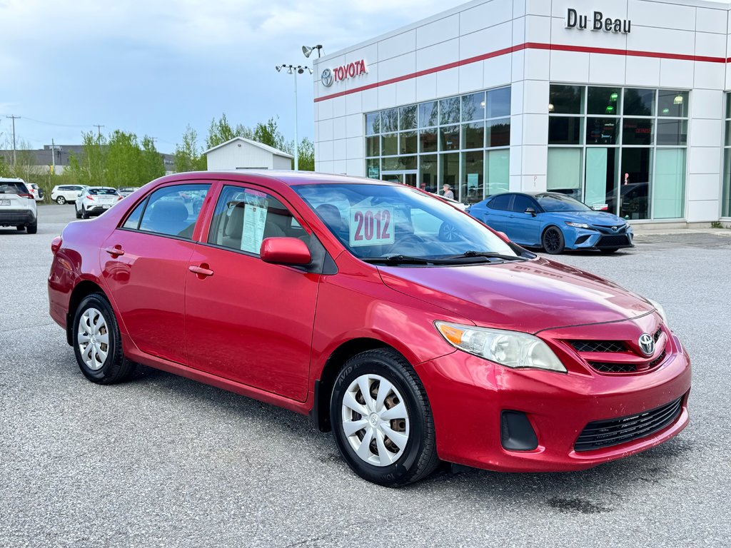 Toyota Corolla CE * AC * GROUPE ÉLECTRIQUE COMPLET / AUBAINE / 2012 à Thetford Mines, Québec - 3 - w1024h768px