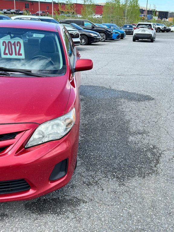 Toyota Corolla CE * AC * GROUPE ÉLECTRIQUE COMPLET / AUBAINE / 2012 à Thetford Mines, Québec - 9 - w1024h768px