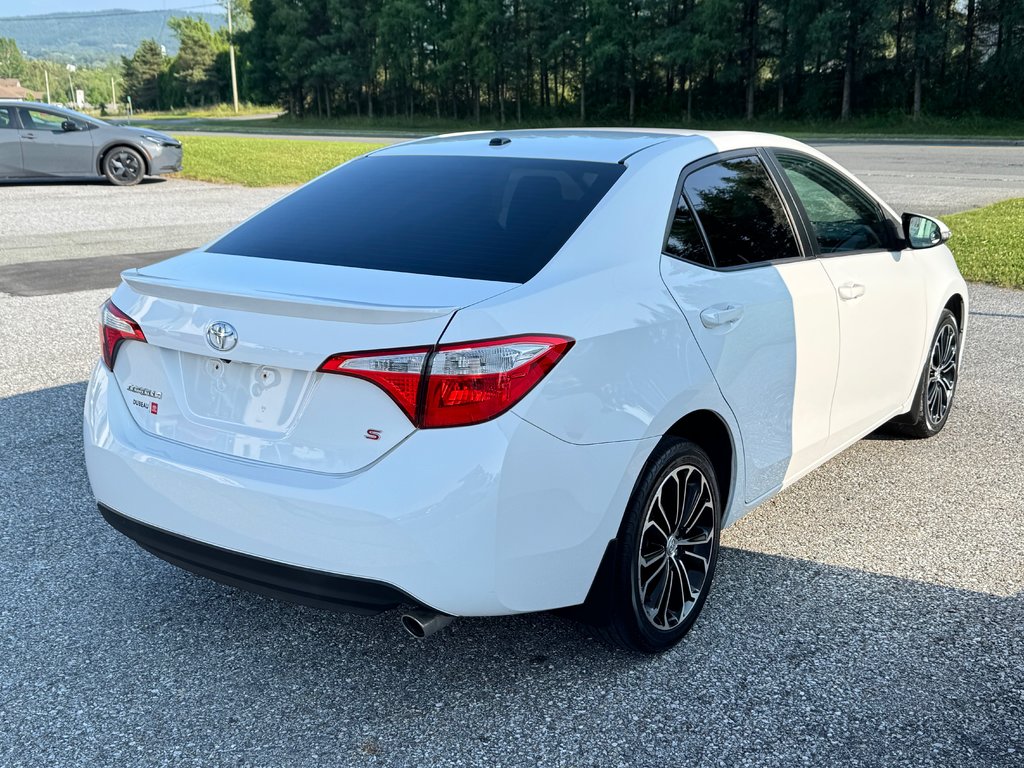 Toyota Corolla S + GROUPE TOIT / AUTOM / AUBAINE A SAISIR / 2014 à Thetford Mines, Québec - 4 - w1024h768px