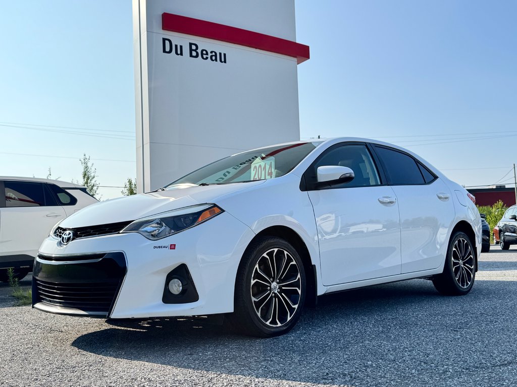 Toyota Corolla S + GROUPE TOIT / AUTOM / AUBAINE A SAISIR / 2014 à Thetford Mines, Québec - 1 - w1024h768px